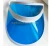 Import Factory direct sell pvc plastic sun visor Golf Visor Hat Cap from China
