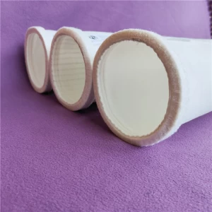 Factory direct supply PE PET needle felt Polyester dust filter bag for Industry dust collection