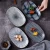 Factory direct wholesale ceramic dinner plate set,restaurant ecofriendly porcelain sushi dish plates