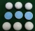 factory price 3 4 piece urethane driving range white golf ball