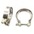 Import Factory price all size high quality T bolt exhaust steel v band clamp from China