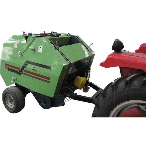 Factory price high efficiency 870 mini round baler for sale