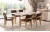 Import Factory price modern wood table and chair for restaurant from China