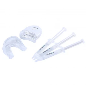 Factory private label wholesale price home teeth whitening LED kit tooth bleaching shining smile