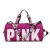 Import Factory Selling High Quality Round Pink Economy Tote Sport Luggage Travelling Bags from China