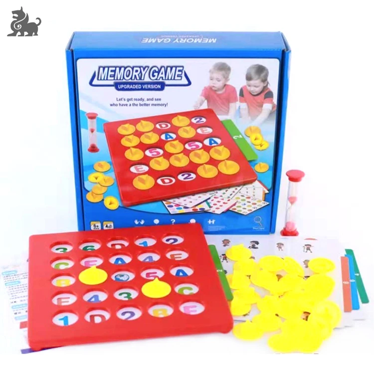 Factory Supplied Custom Kids Educational Memory Game Toys Printing Game Card