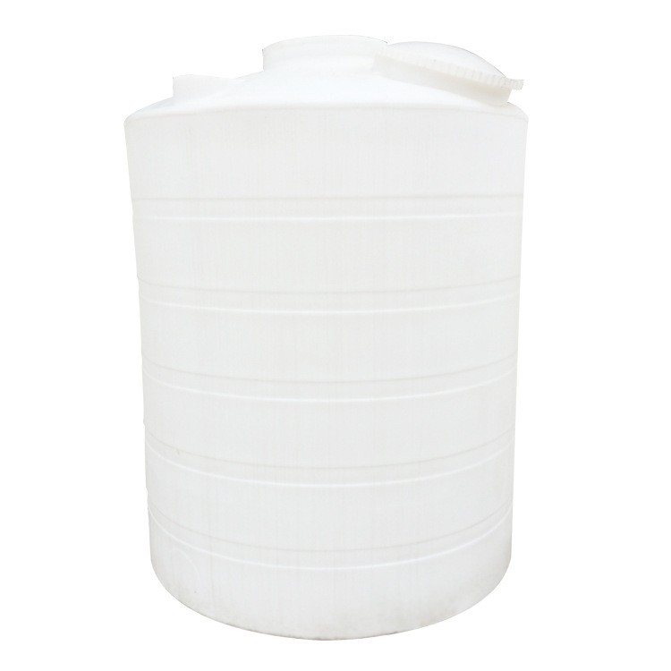 Factory supply 200 Litre PE Plastic Water mixing Tanks with 0.55kw motor mixer