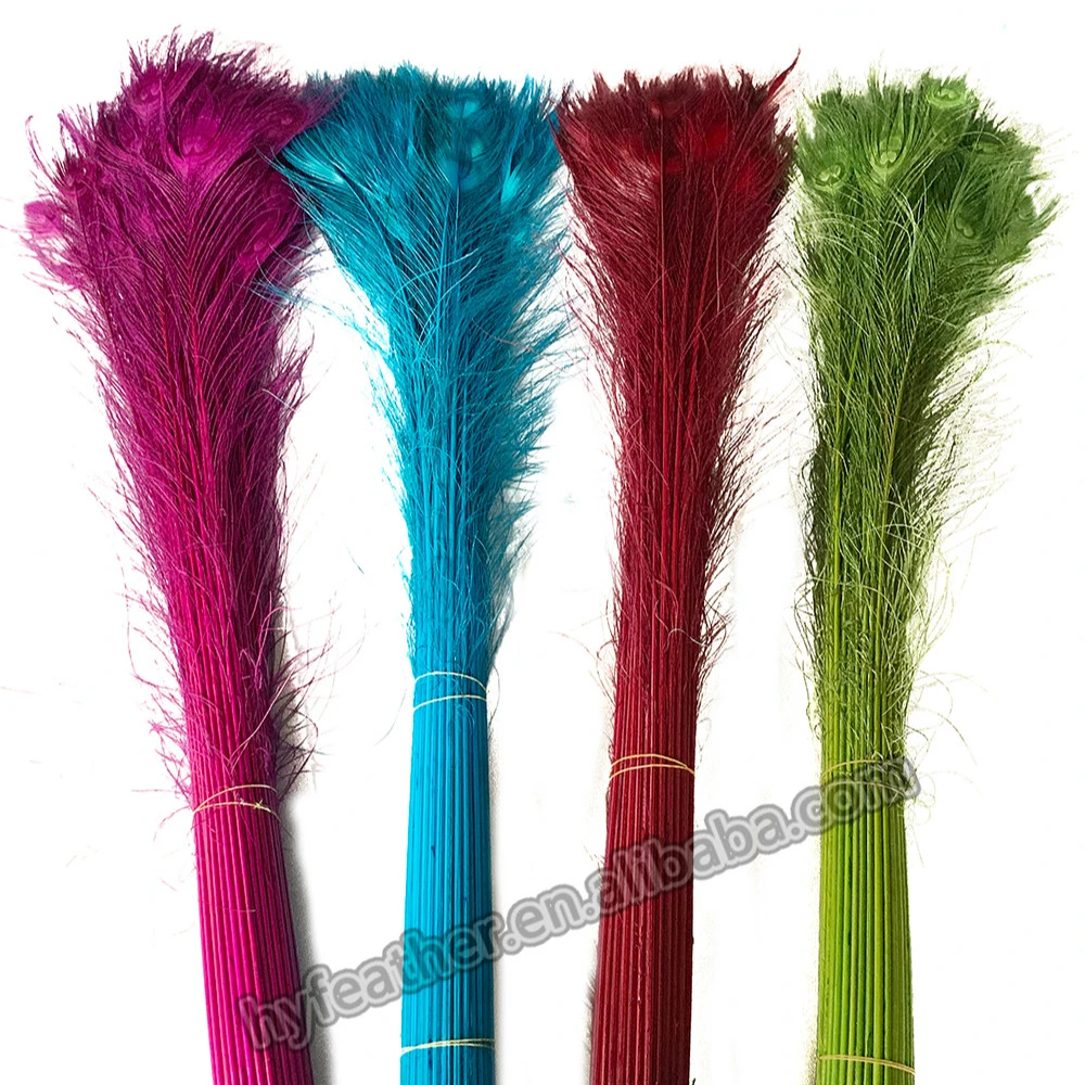 Factory Supply Top Quality Peacock Feather Decoration In event &amp; Party Supplies Cheap peacock feather for sale