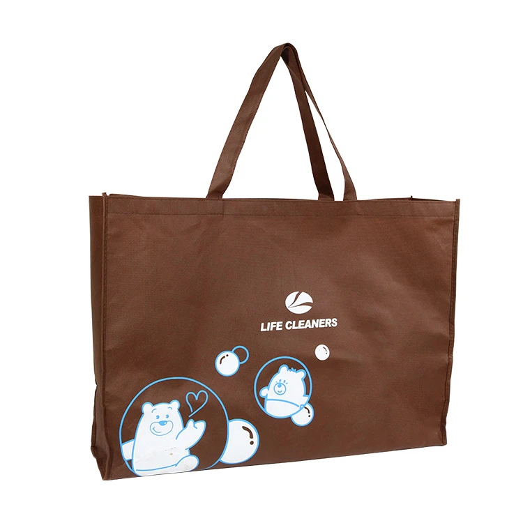 Factory wholesale customized recyclable carry non woven bag shopping tote bag