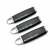 Import Factory wholesale PVC zipper slider custom plastic For Garment Bags rubber 3D zipper puller from China