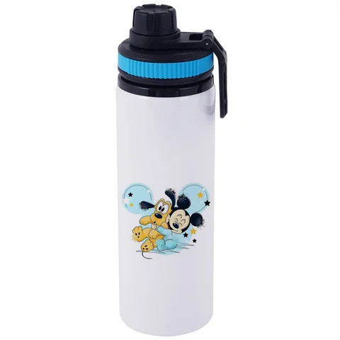 Factory Wholesale Sublimation Custom 600ML Aluminum Water Bottle for Heat Transfer Printing