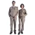 Import Factory wholesale two pieces jacket and pants safety labor uniform workwear from China