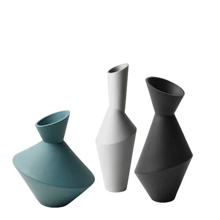 Fancy design high quality modern table wedding decorative wholesale ceramic porcelain vases for home decor