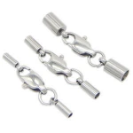 Fashion jewelry findings stainless steel hooks lobster claw clasp for necklace bracelet