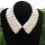 Import Fashion Jewelry Retro Women White/Black Pearl Handmade Fake Collar Pearl Necklace from China