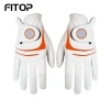 Fashion Leather Color Leather Golf Gloves Custom