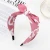 Import Fashion new custom logo hair bands for girls candy color thick velvet sponge headband with pearls hair accessories for women from China