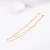 Import Fashion Stainless Steel Jewelry 18K Gold Plated Double-Layer Figaro Chain Choker Necklace from China