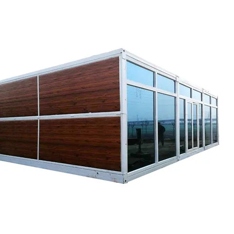Fast Build Prefab House 20ft Modular Folding Container House Camping Foldable Small Tiny Container House Home Office Dormitory
