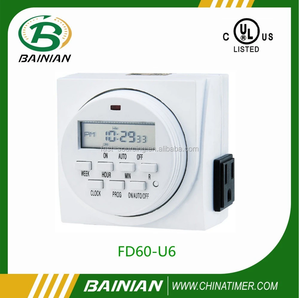 FD60-U6 time switch,  digital weekly timer