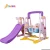 Import Feelkids children plastic kids outdoor playground swing and slide from China