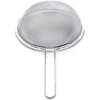 Fine Mesh Stainless Steel Strainer Set of 3 Large Medium Small Size Ideal to Strain Pasta Noodles Sturdy Kitchen Strainers