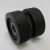 Import flat black durable polyurethane rubber covered bearing 608rs OD 30mm for automation industry from China