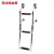Import Flat plastic step gangway anti-sliding stainless steel step telescopic folding ladder from China