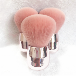 Flat Soft hair Powder brushes Pink  makeup brush