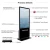 Import Floor Standing Vertical Interactive Digital Signage Totem LCD TV Touch Screens Kiosk Advertising Display for advertising from China