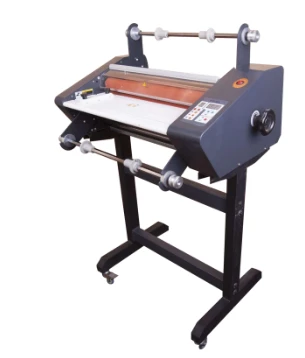 FM650 Hot Roll Laminator Laminating Machine with Stand Hot ProductElectric Wood 48kg,48kg 60?-160? Provided 20?-60? CN;ZHE