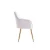 Import Foam seat metal legs chair wholesale hot sale fabric dining chair factory supply dining chair Modern comfortable from China