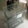 foldable for material handling food storage cages