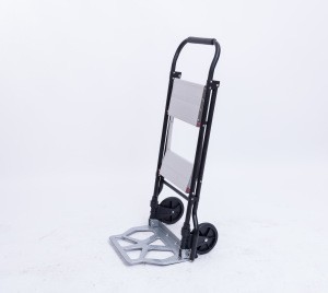 Foldable stainless steel material anluminium ladder hand carts and trolleys