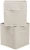 Foldable Storage Cubes- Thickening Collapsible Fabric Boxes Household Cube Storage Box - Moistureproof, Dustproof, Odourless