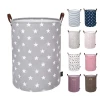 Folding Laundry Basket For Dirty Clothes Kids Toys Basket Storage Bag Collapsible Container Laundry Basket