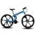 Folding mountain bike 26 inch adult variable speed bicycle wholesale student double disc brake 27 speed bicycle