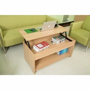 Folding Table Furniture Adjustable Height Lift Top Coffee Tables