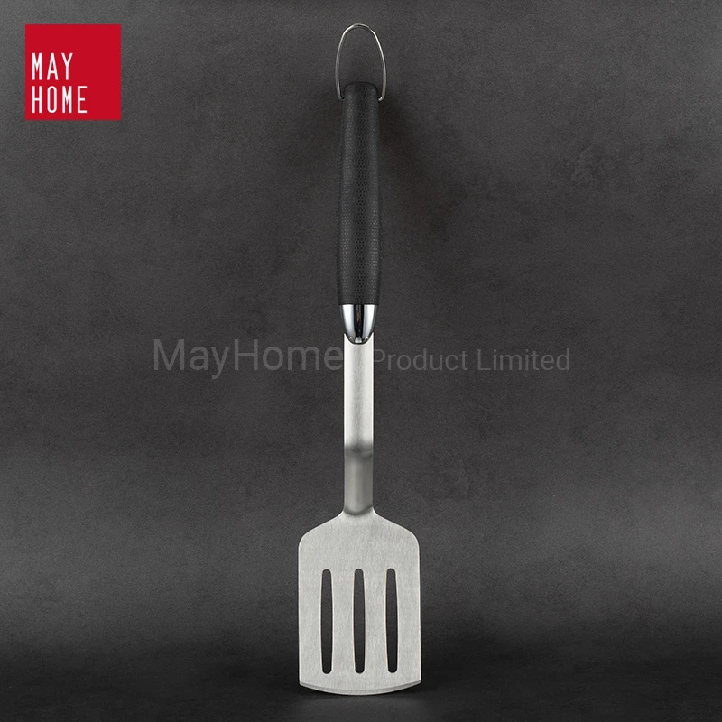 Food grade stainless steel non-slip bbq tool bbq accessories barbecue turners BBQ spatulate
