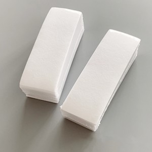 Free sample non-woven fabric colored hair removal wax paper roll disposable wax strips for beauty