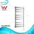 Import Free standing electric towel holder stainless steel towel warmer floor mounted towel rack from China