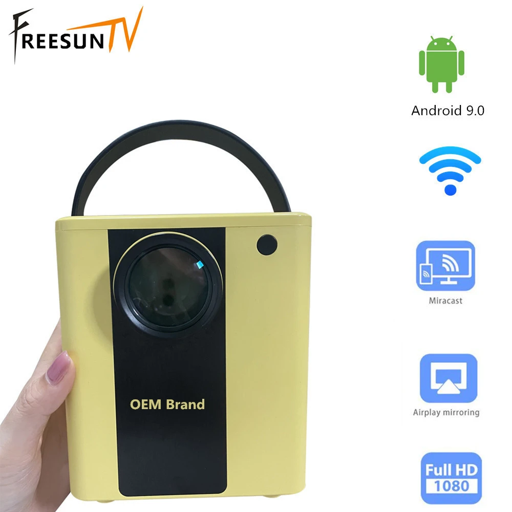 Freesun C500 data show projector for office laser projector light for Christmas gifts
