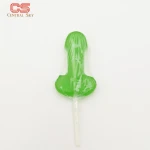 Fruit Assorted sweets hard candy penis shaped lollipop confectionery candy