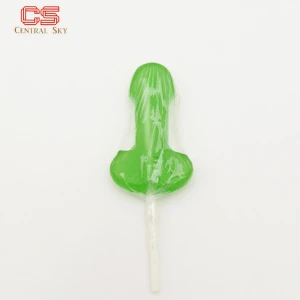 Fruit Assorted sweets hard candy penis shaped lollipop confectionery candy