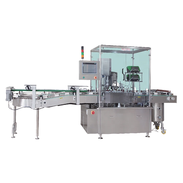 Fully automated biochemistry reagent filling capping and labeling machine