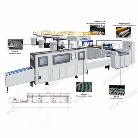Fully Automatic A4 Copy Paper Production Line
