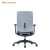 Import Furniture Wholesale Mid back PU Padded ergonomic swivel office chair OEM produce executive Luxury leather office chair from Hong Kong
