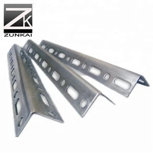 Galvanized New Fashion stainless steel slotted angle iron