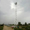 galvanized tube steel telecom  mobile lattice telecommunication tower