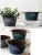 Import Garden Galvanized plant pot Hanging Garden bucket tin box Iron pots Flower metal Planters from China